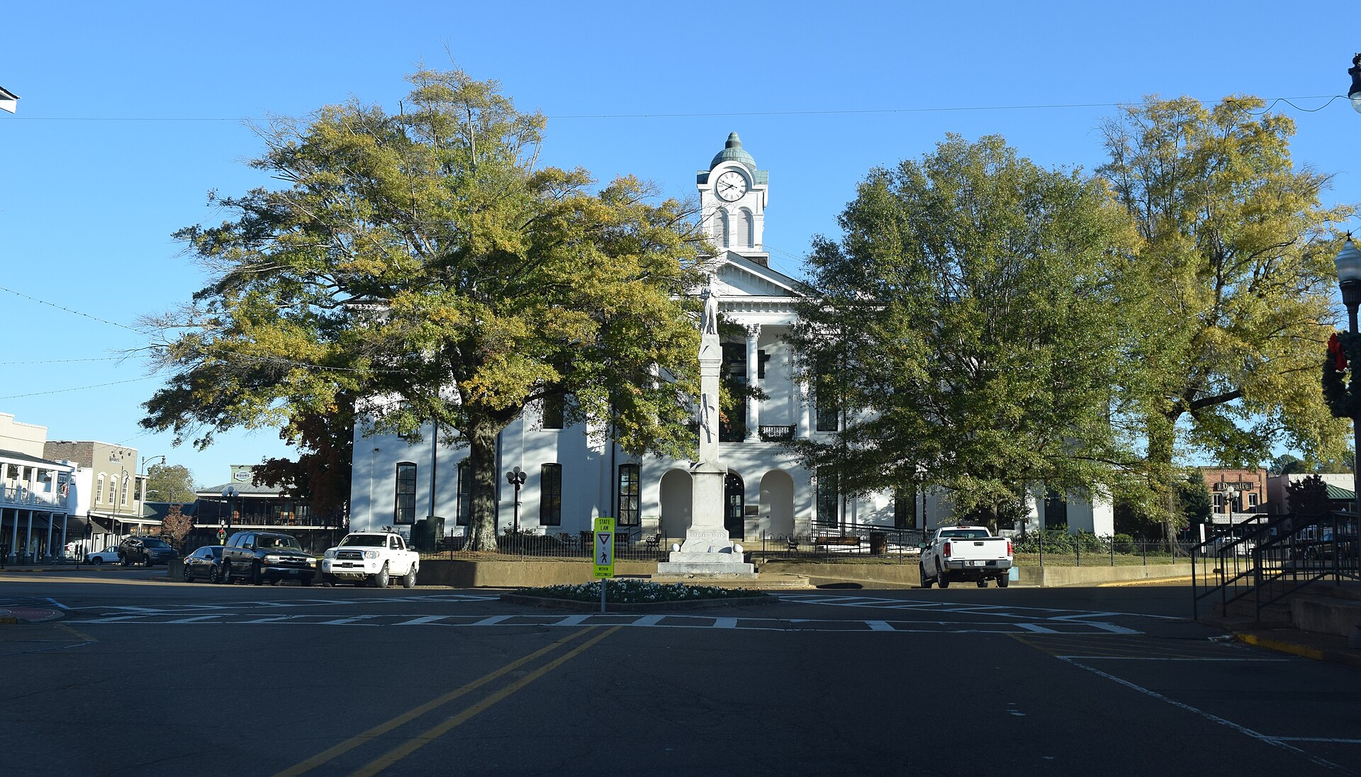 Lafayette County Courthouse on the Square in Oxford Mississippi